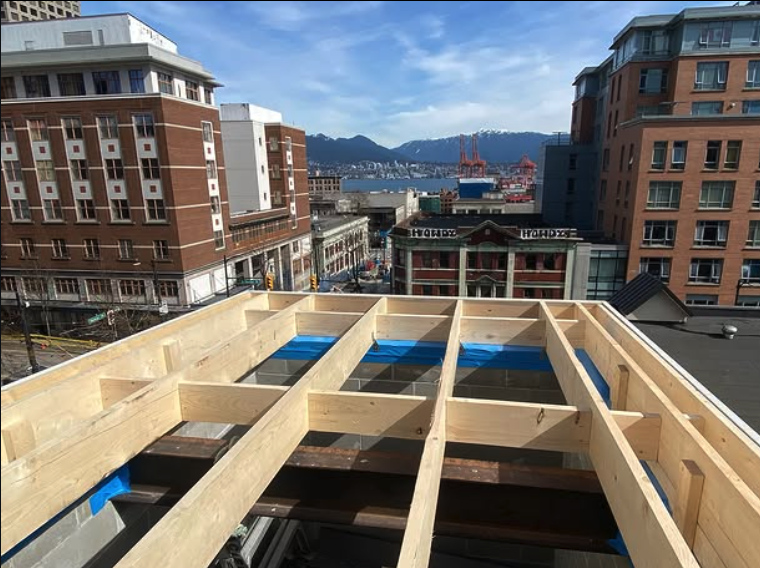 Roofing edge and cladding finish